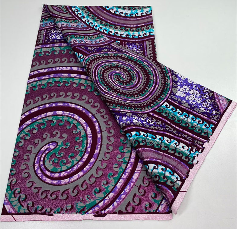 Новая модная африканская воско – обзор и цена Sewing Batik Fabric