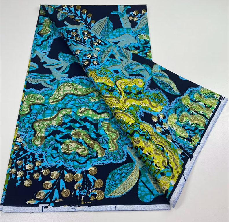 Новая модная африканская воско – обзор и цена Sewing Batik Fabric
